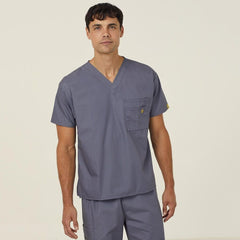 NNT Unisex Wonderwink 2 Pack Origins Pocket V Neck Scrub Top Alpha CATRE4