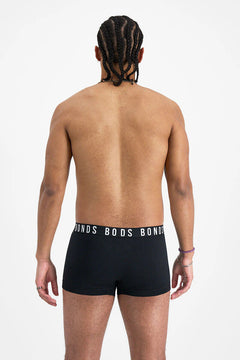 Bonds Mens Icons Trunk Low Rise and Super Comfy Neutralise Odours 3 Pack MWCW3A