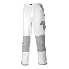 Portwest Painters Pro Trouser Reflective White Taped Work Safety KS54