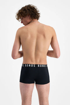 Bonds Mens Icons Trunk Low Rise and Super Comfy Neutralise Odours 3 Pack MWCW3A