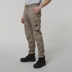 Hard Yakka Mens Toughmaxx Pants Waistband  Cotton Comfortable Work Pants Y02204