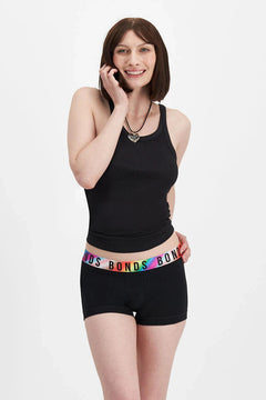 Bonds Mens Pride Icons Trunk Neon Rainbow Waistband and FRSH Technology MW3Y