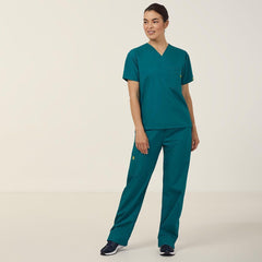 NNT Unisex Wonderwink 4 Pack Origins Relaxed Fit Comfy Scrub Pant Sierra CATQ3C