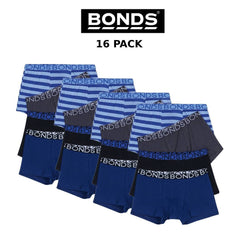 Bonds Boys Trunk Supportive Pouch With Comfy Coverage 16 Pack UWCF4A 20J