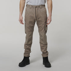 Hard Yakka Mens Toughmaxx Pants Waistband  Cotton Comfortable Work Pants Y02204