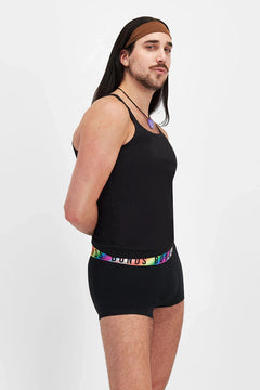 Bonds Mens Pride Icons Trunk Neon Rainbow Waistband FRSH Technology 6 Pack MW3Y