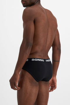 Bonds Mens Total Package Brief Moisture Wicks & Anti Chafe Panel 6 Pack MWF73A