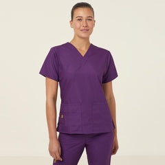 NNT Womens 2 Pack Wonderwink Origins V Neckline Comfy Scrub Top Bravo CATU66