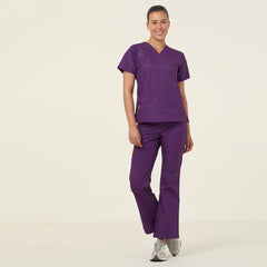 NNT Womens 4 Pack Wonderwink Origins V Neckline Comfy Scrub Top Bravo CATU66