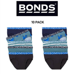 Bonds Boys Brief Soft Stretchable and Comfortable Contoured Fit 10 Pack UWNU5A