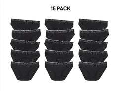Bonds Girls Bikini Comfy Flexible Coverage Lightweight Breathable 15 Pack UWCE5A