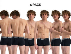 Bonds Mens Icons Trunk Low Rise and Super Comfy Neutralise Odours 6 Pack MWCW3A
