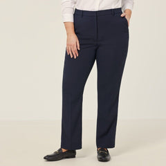 NNT Womens Crepe Lightweight Stretch Comfort Classic Straight Leg Pant CAT3YD