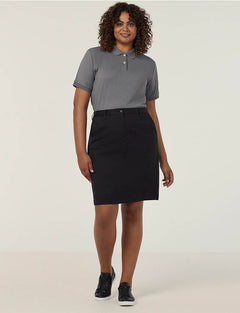 NNT Stretch Cotton Chino Skirt Formal Business Skirt Slim Fit Workwear CAT2RL