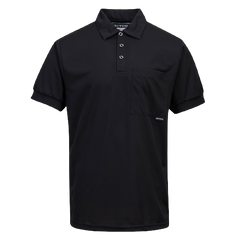 Portwest Short Sleeve Solid Colour Micro Mesh Polo Breathable Casual Shirt MP101