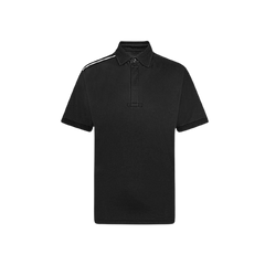 Portwest KX3 Polo Shirt Breathable Ribb Collar Black Short Sleeve Shirt T820