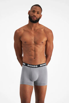Bonds Mens Total Package Trunk Soft and Breathable Viscose Bamboo 6 Pack MWK83A