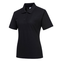 Portwest Naples Ladies Polo Shirt Ribbed Collar Soft Short Sleeve Shirt B209