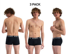 Bonds Mens Icons Trunk Low Rise and Super Comfy Neutralise Odours 3 Pack MWCW3A