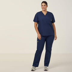 NNT Unisex Wonderwink 4 Pack Origins Pocket V Neck Scrub Top Alpha CATRE4