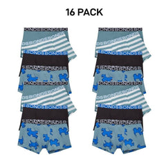 Bonds Boys Trunk Supportive Pouch with Comfy Coverage and Elastic 16 Pack UWCF4A