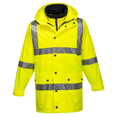 Portwest Argyle Full Day/Night 4-in-1 Jacket 2 Tone Reflective Work Safety MJ883