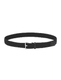 NNT Mens Stretch Belt Metal Buckle Fastening Leather Webbing Belt CATAS4