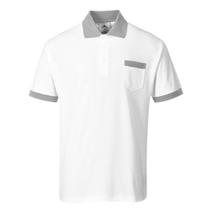 Portwest Painters Pro Polo Poly Cottin Rib Collar Short Sleeve Shirt KS51