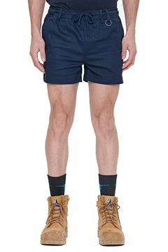 SALE Elwood Mens Elastic Basic Short Summer Stretch Comfortable Workwear EWD206