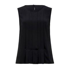 NNT Womens 4 Pack Sleeveles Pleat Front Silhouette Lightweight Blouse CATU5Q