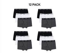 Bonds Mens Guyfront Trunk Stretchy Cotton Seam free Sides Elastic 12 Pack MZ963A