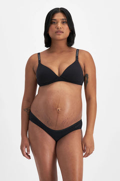 Bonds Womens Damn Dry Maternity Bikini Dipped Waist Soft & Flexible 6 Pack WRFT