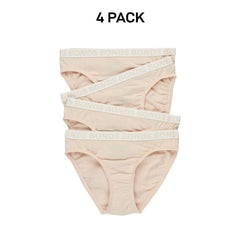 Bonds Girls Bikini Sport Super Soft Smooth Seams Moisture Wicking 4 Pack UWCW4A