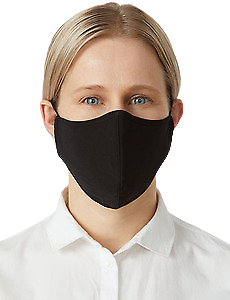 NNT Womens Fabric Face Mask 5 Pack Tripled Layer Breathable Cotton Mask CATKB8
