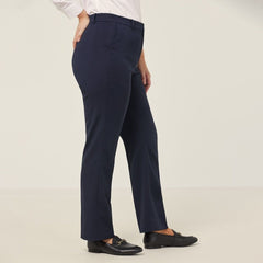 NNT Womens Crepe Lightweight Stretch Comfort Classic Straight Leg Pant CAT3YD