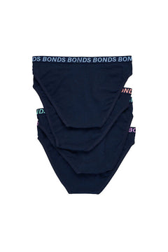 Bonds Girls Bikini Sport Ultimate Comfy and Fresh Moisture Wicking 8 Pack UWKL4A