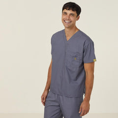 NNT Unisex Wonderwink 4 Pack Origins Pocket V Neck Scrub Top Alpha CATRE4