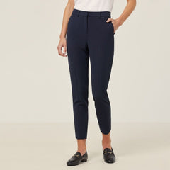 NNT Womens Crepe Stretch Lightweight  Classic High Waist Cropped Pant CAT3YC