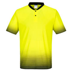 Portwest Sublimation Polo S/S Lightweight Hi Vis Polo Comfortable Shirt MP514