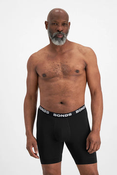 Bonds Mens Total Package Long Trunk Soft and Breathable Support 6 Pack MWHK