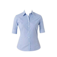 NNT Womens Discontinued Cotton Blend Stripe French Cuff Business Shirt CAT47H