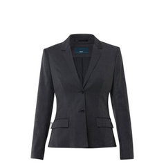 NNT Womens 2 Button Mid Length Formal Jacket Long Sleeve Blazer Business CAT1D4