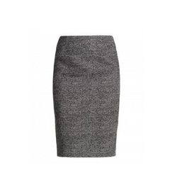 NNT Womens Business Textured Tweet Pencil Skirt Cotton Knee length CAT2NG