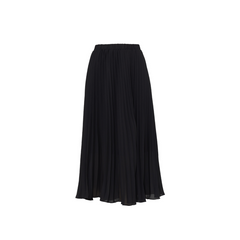 NNT Womens Formal Soft Georgette Pleated Midi Skirt Relaxed Fit Business CAT2R2