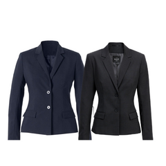 NNT Womens Formal Stretch Wool Blend 2 Button Mid Length Jacket Business CAT1BA