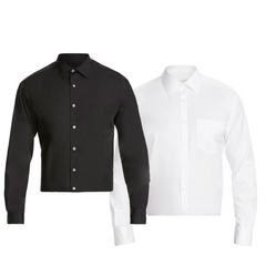 NNT Mens Long Sleeve Honeycomb Cutaway Collar Classic Shirt Business CATJ2S