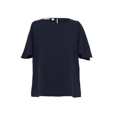NNT Womens Georgie  Cape Short Sleeve Blouse Classic Fit Comfortable CATUKD