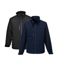 Portwest Mens Softshell Jacket (3L) Waterproof Full Zip Breathable Jacket TK50