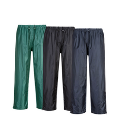 Portwest Mens Wet Weather Leisure Pants Oxford Waterproof Elastic Waist MP205