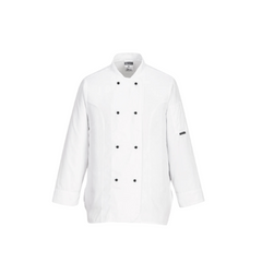 Portwest Rachel Ladies Chefs Jacket L/S White Mesh Air Long Sleeve Pocket C837